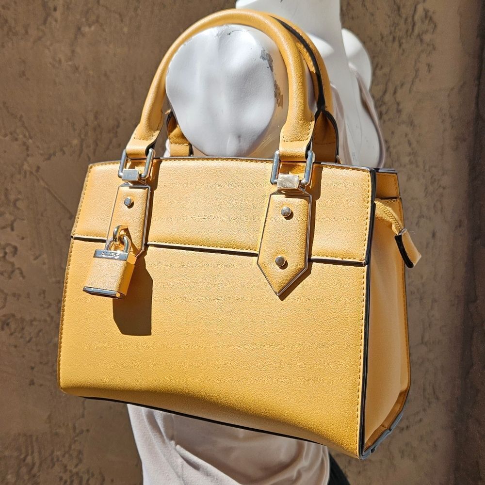 NWOT Aldo Tonga Yellow Crossbody Shoulder Bag